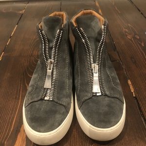 Lena zip Frye High tops SIZE 8